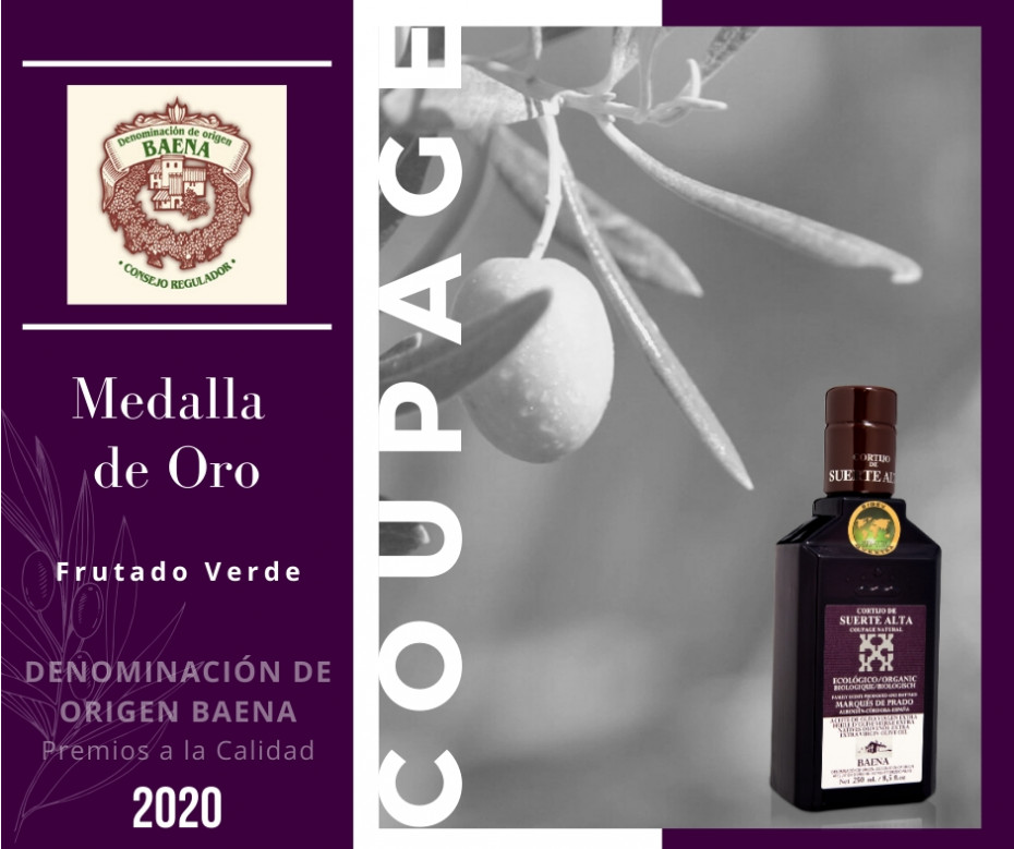 Coupage Natural premiado con Medalla de Oro por la DOP de Baena 2020